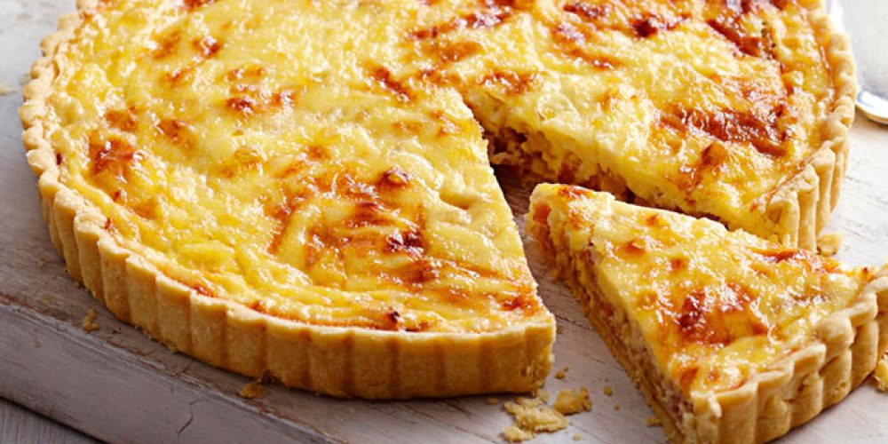 La quiche Lorraine avec Sabor Chef